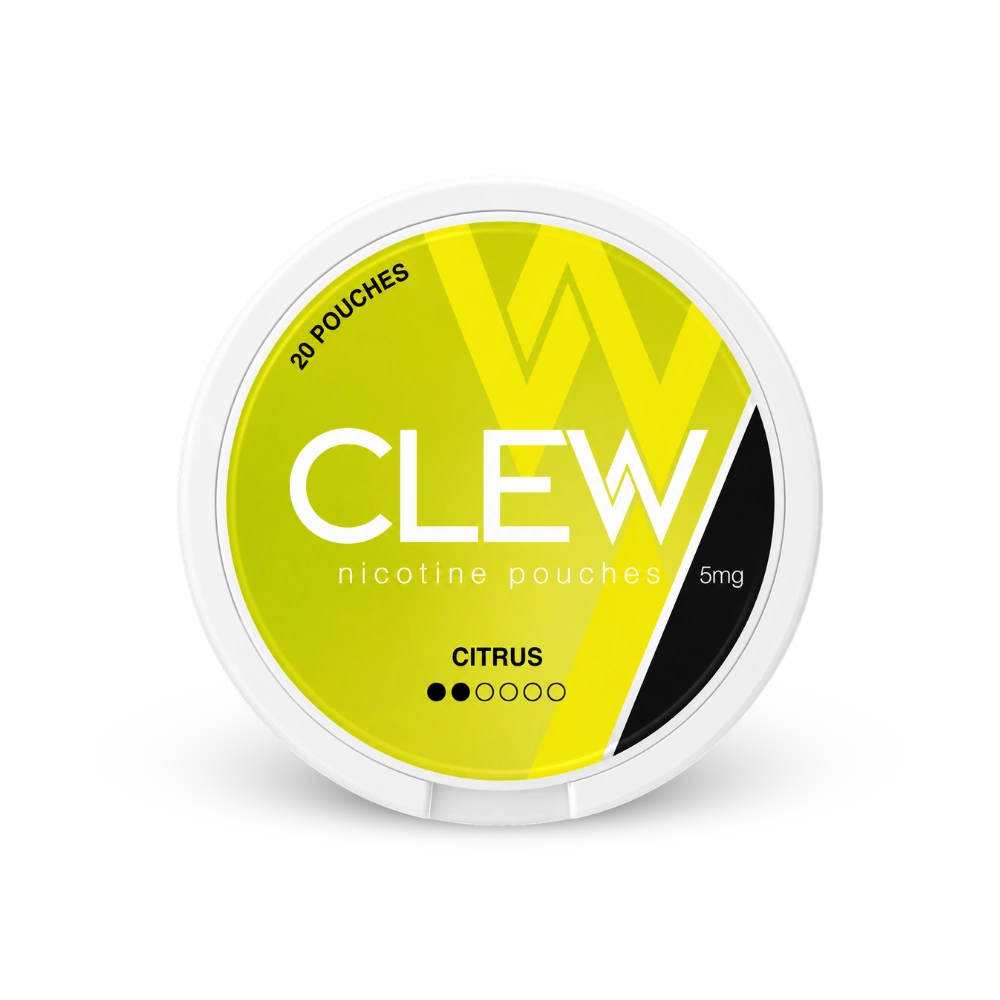 CLEW Citrus 5mg – nikotinpamutok doboza