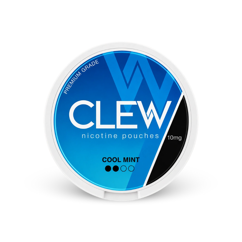 CLEW Cool Mint 10mg – nikotinpárnák doboza