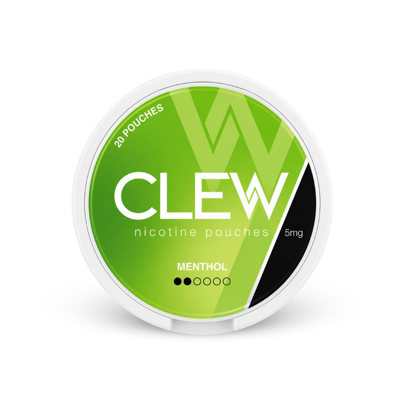 CLEW Menthol 5mg – nikotintasak doboza