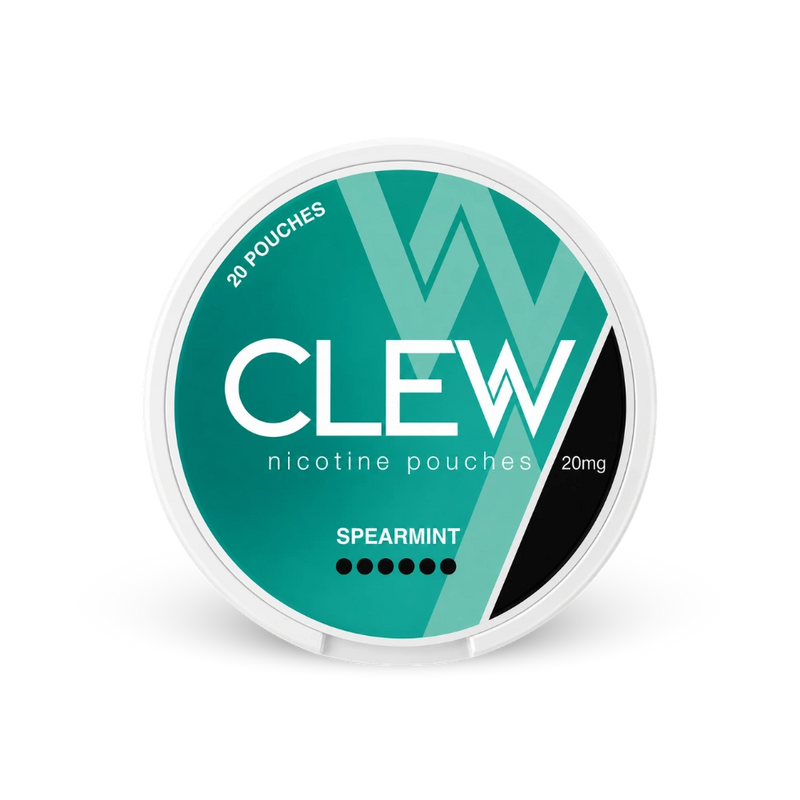 CLEW Spearmint 20mg – nikotinpárnák doboza