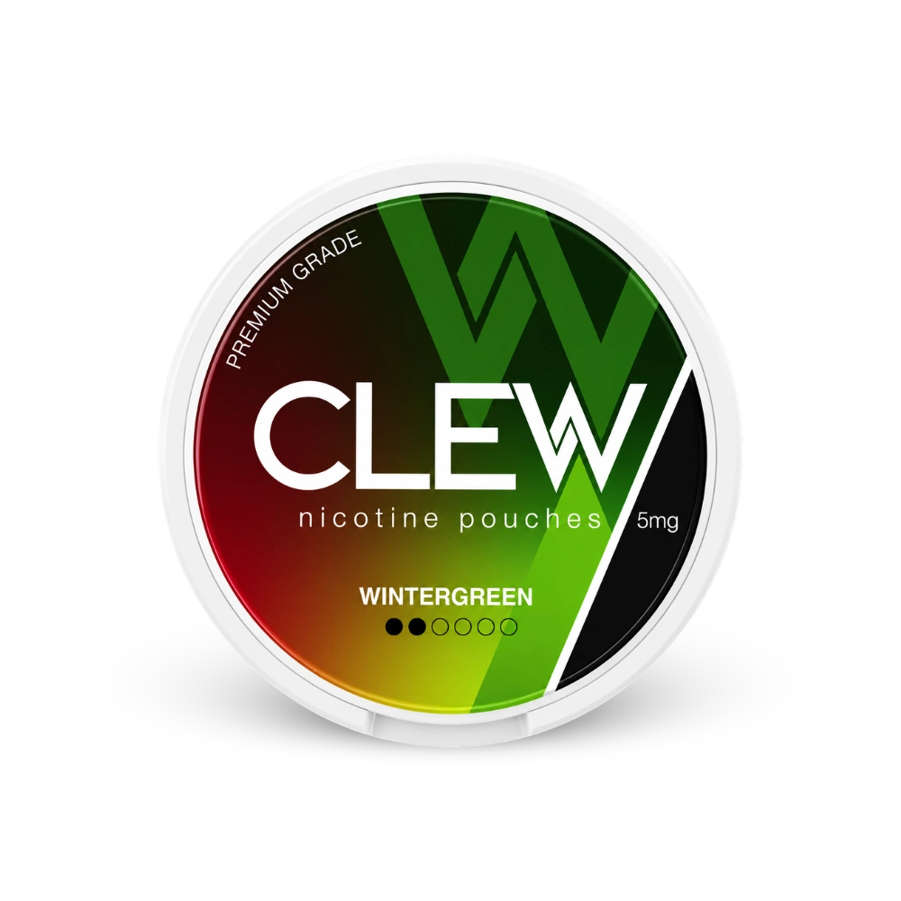CLEW Wintergreen 5mg – nikotintasak doboza