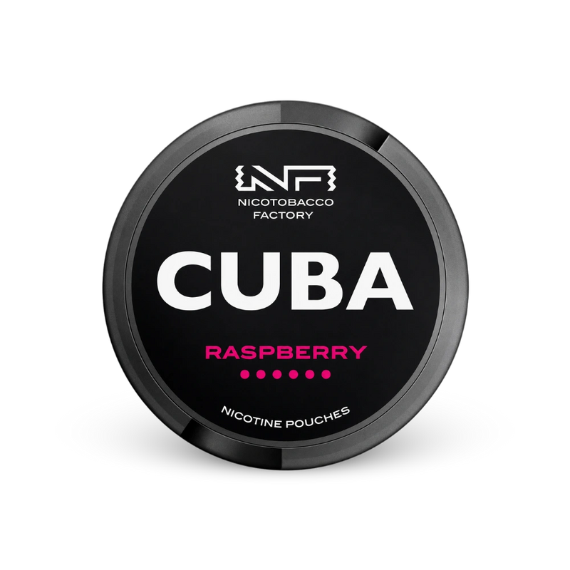 CUBA Black Raspberry – nikotinpárnák doboza