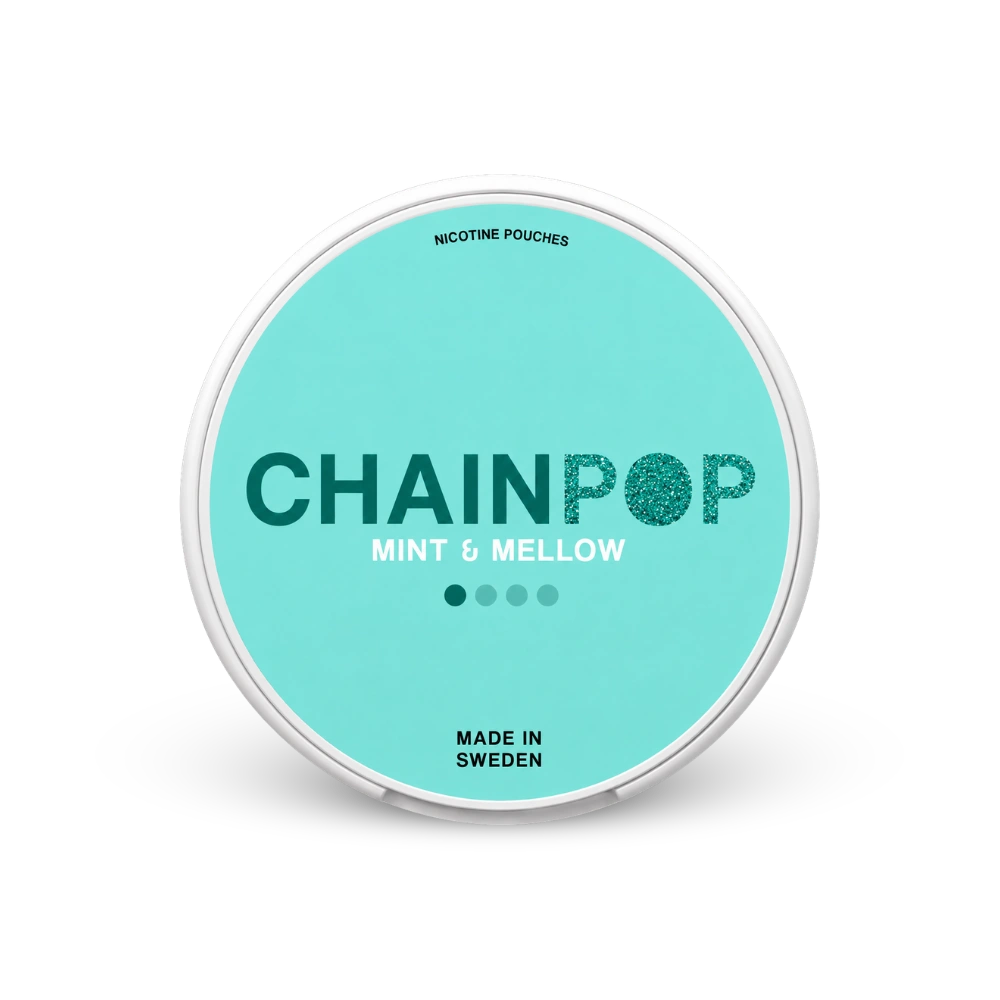 Chainpop Mint & Mellow – nikotinpárnák doboza