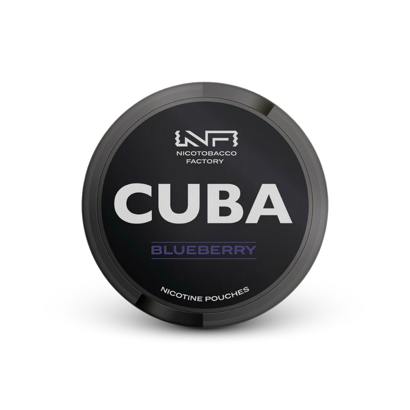 Cuba Black Blueberry – nikotintasak doboza