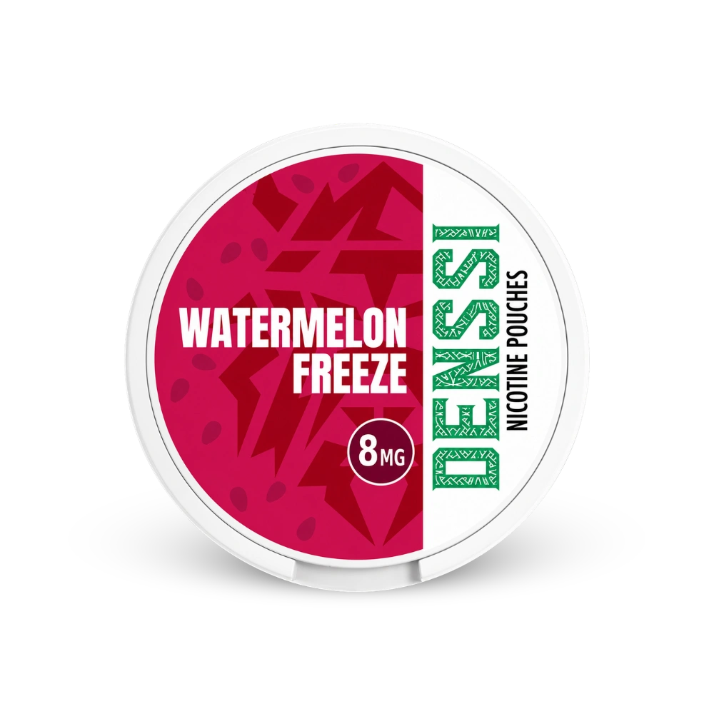 Denssi Watermelon Freeze 8mg – nikotin zacskók doboza