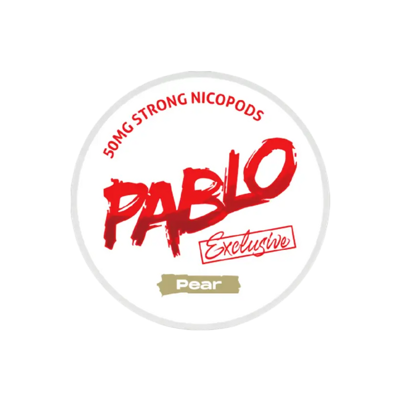 PABLO Exclusive Pear Strong – nikotinpárnák doboza