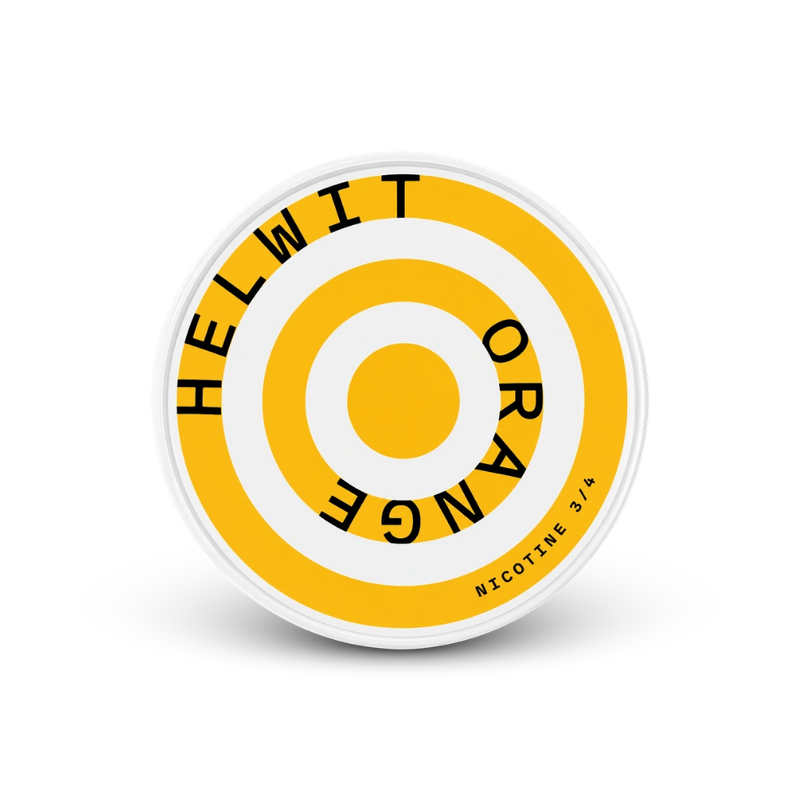 HELWIT Orange Medium – nikotin zacskók doboza