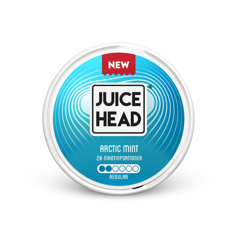 Juice Head Arctic Mint Regular – nikotinpárnák doboза