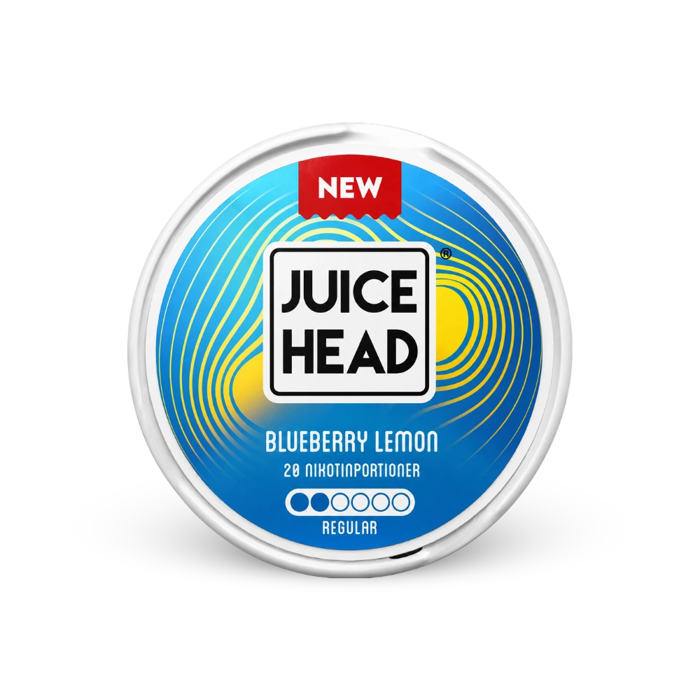 Juice Head Blueberry Lemon Regular – nikotin zacskók doboza