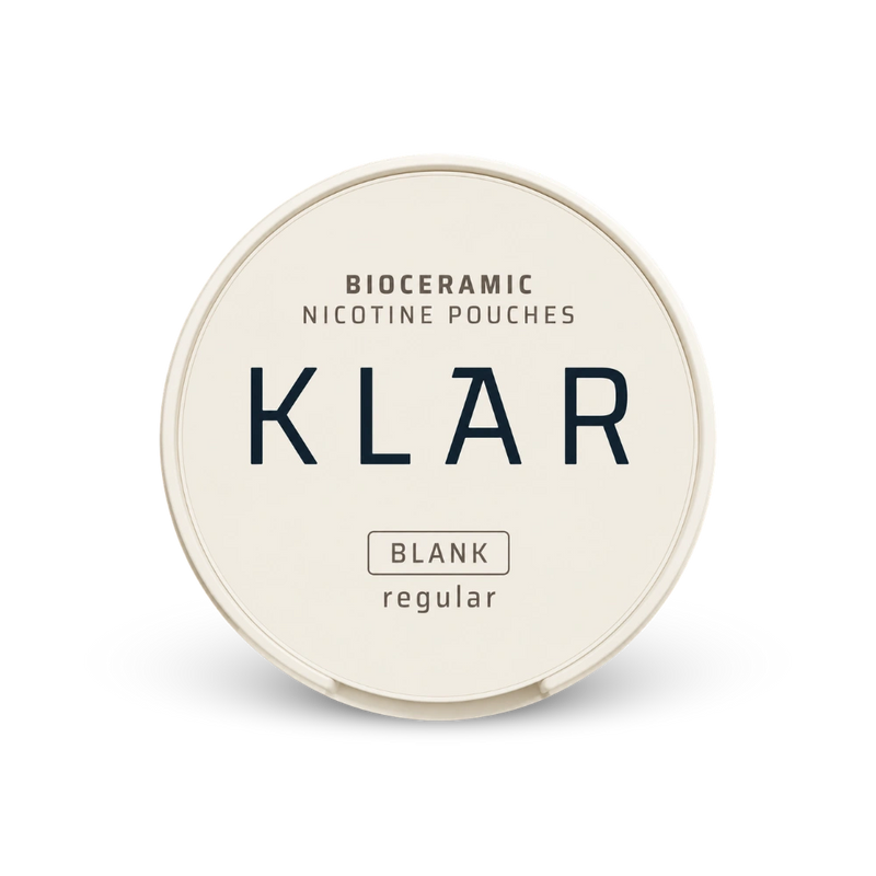 KLAR Blank Regular Mini – nikotintasak konzerv