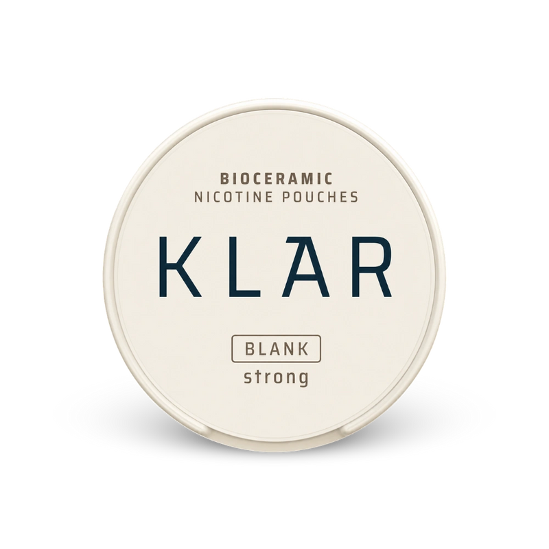 KLAR Blank Strong Mini – nikotinpárnák doboza