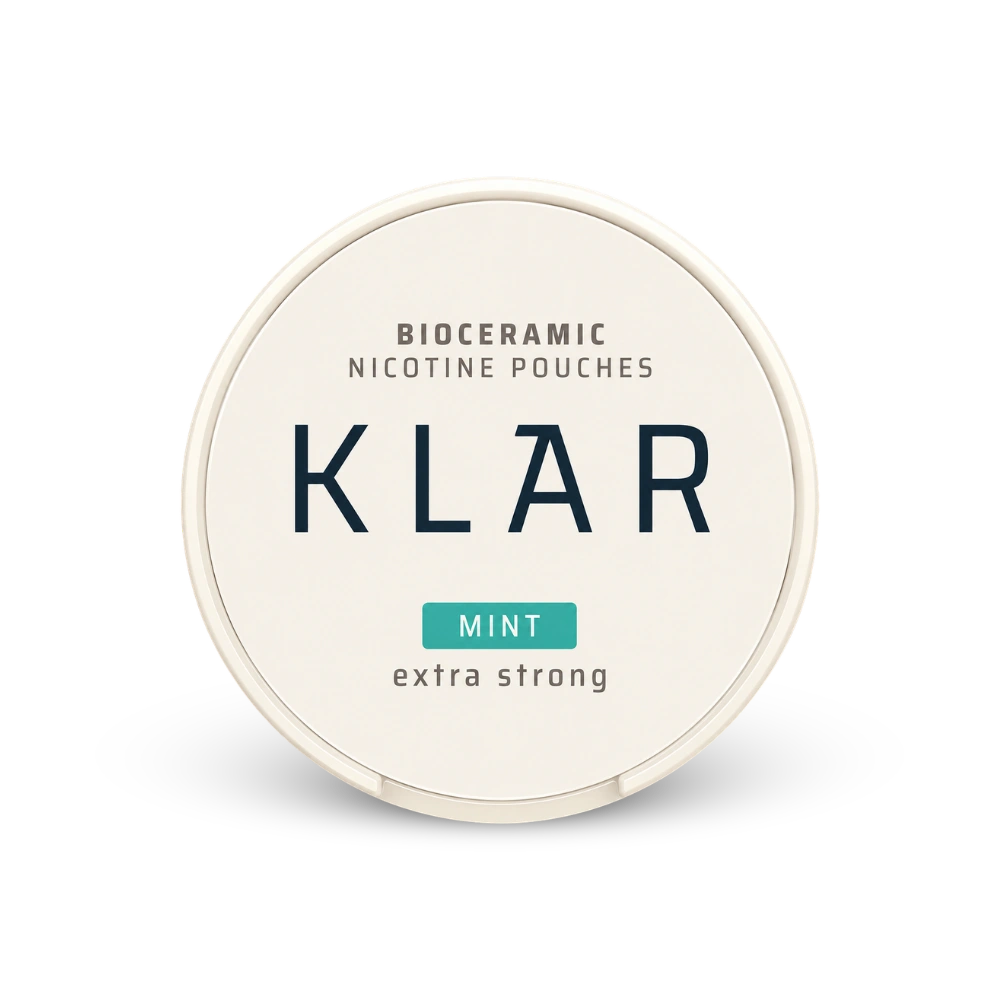 KLAR Mint Extra Strong Slim – nikotinpárnák doboza