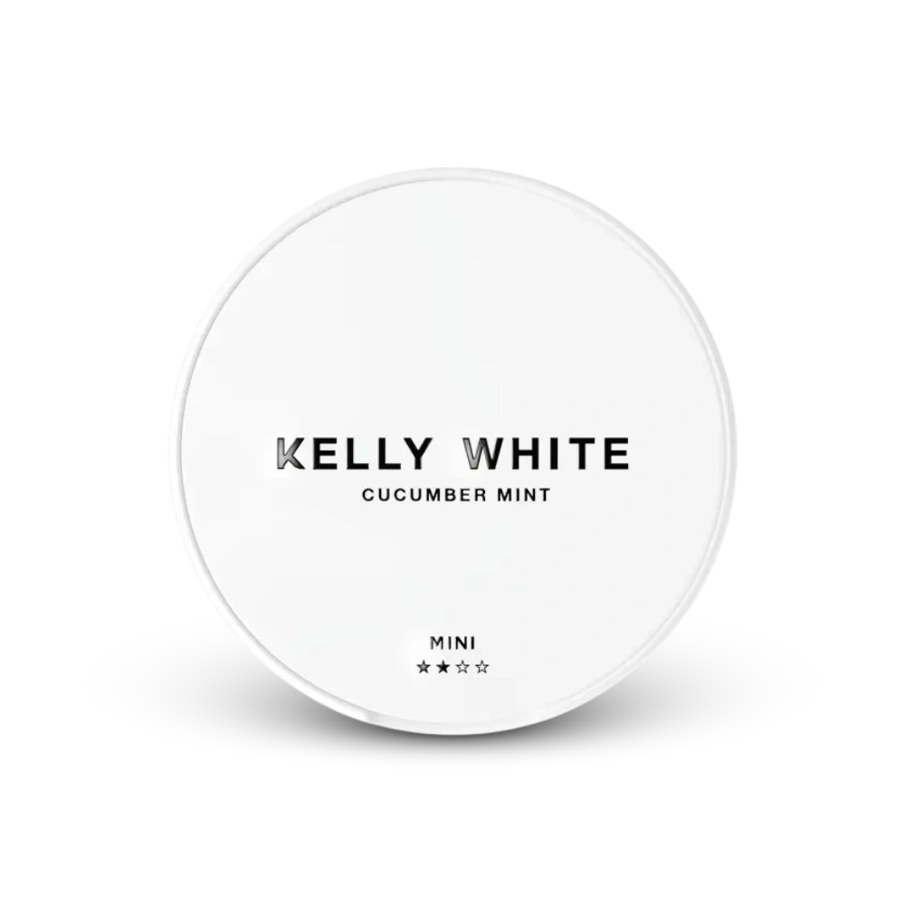 Kelly White Mini Cucumber Mint – nikotin párna konzerv