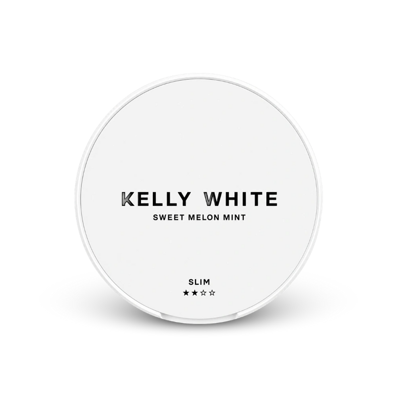 Kelly White Sweet Melon Mint Slim – nikotin zsemlék doboza
