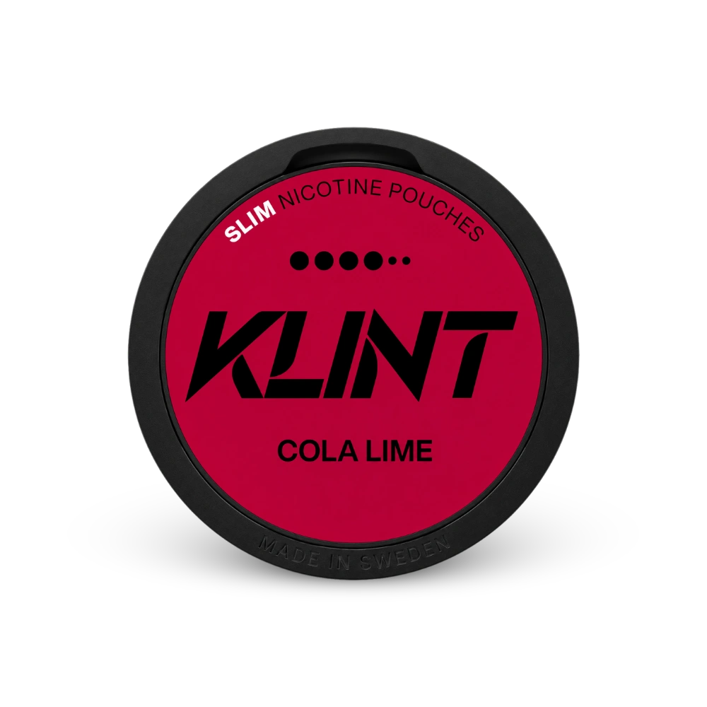 Klint Cola Lime Strong – nikotin tasakok doboza