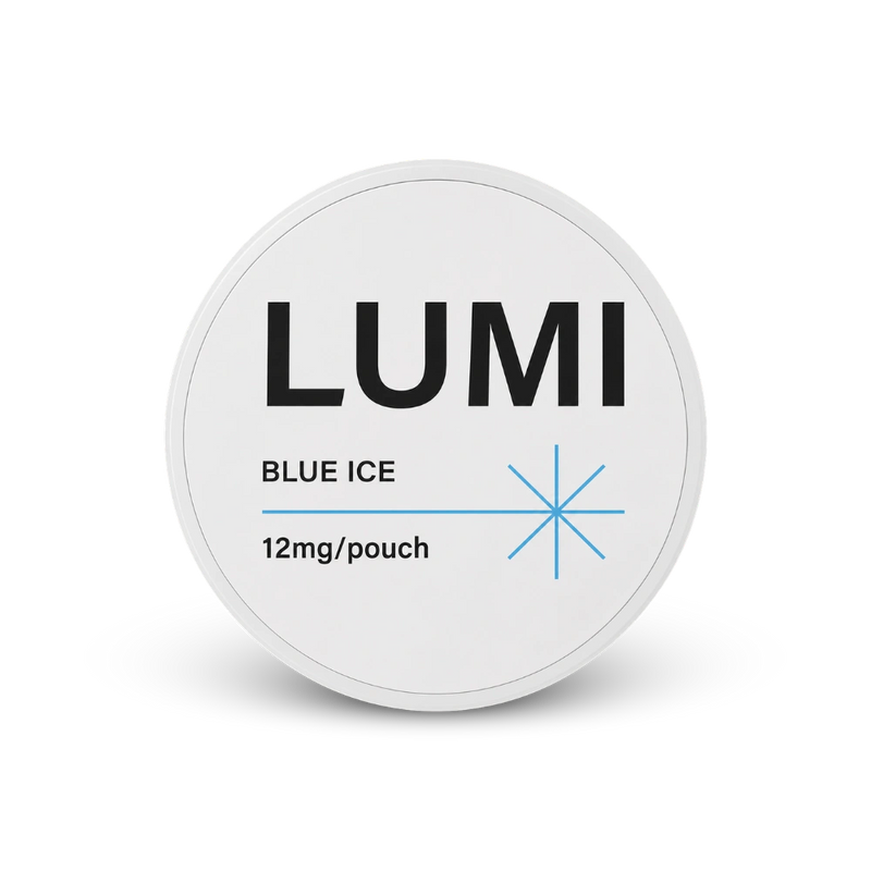LUMI Blue Ice 12mg – nikotin tasak doboza