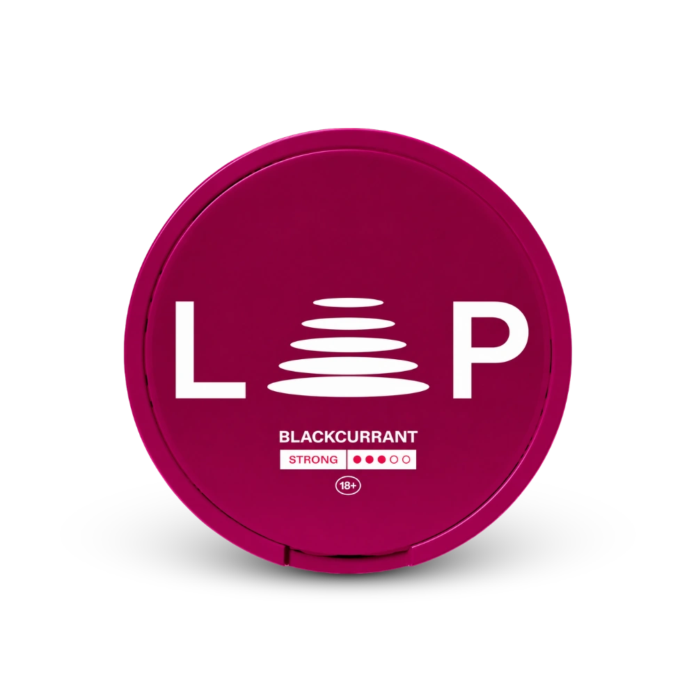 Loop Blackcurrant Strong – nikotin tasak doboza