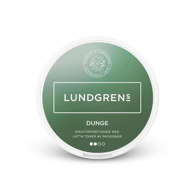 Lundgrens Dunge – nikotin tasak doboza