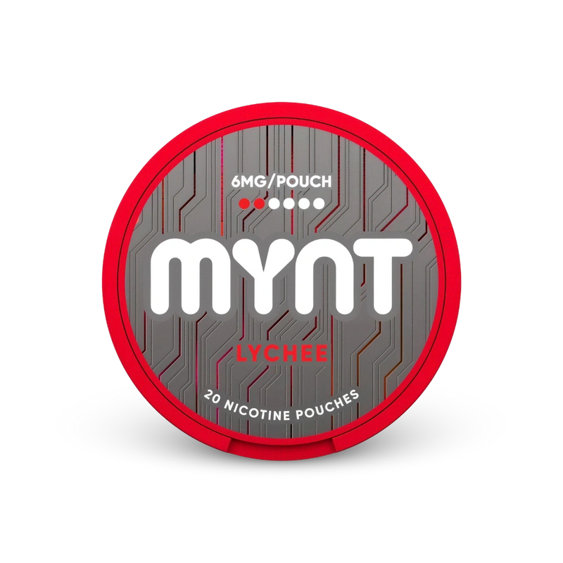 MYNT Lychee Regular – nikotinpárnák doboza