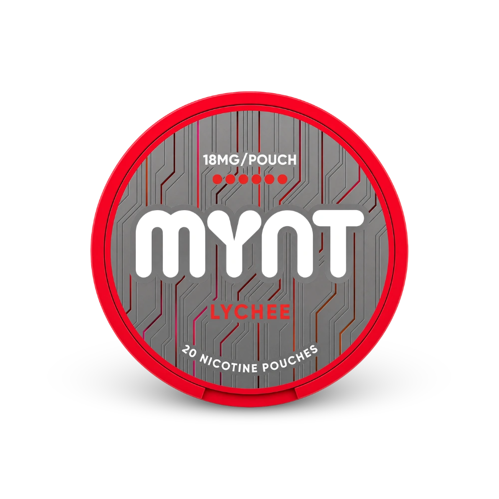 MYNT Lychee Strong – nikotinpárnák doboza