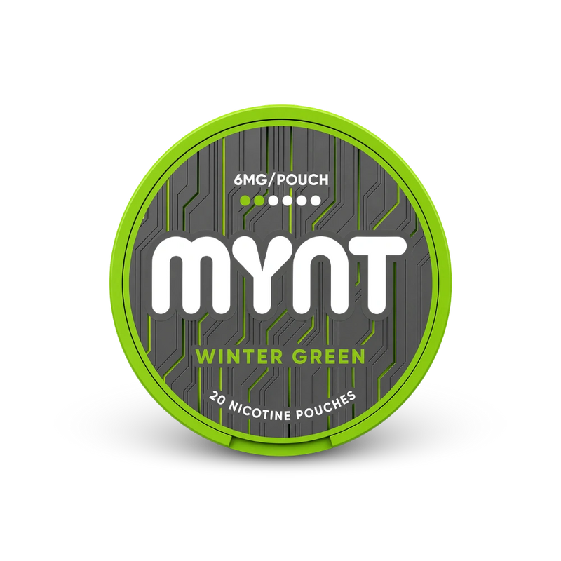 MYNT Winter Green Regular – nikotinpárnák doboza