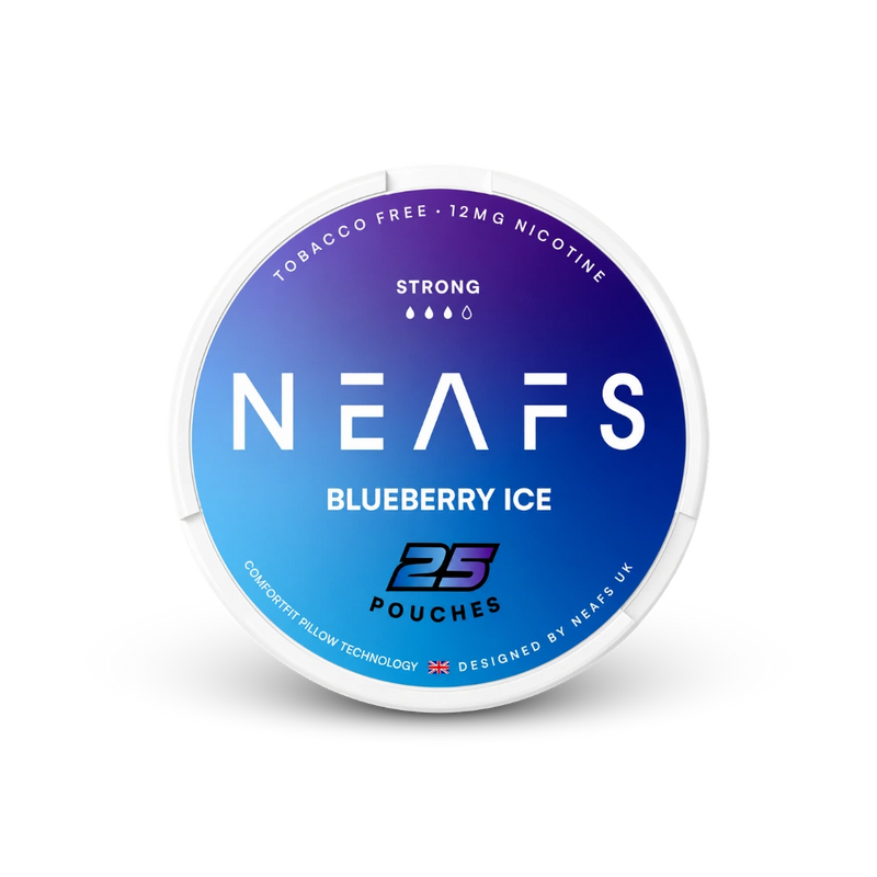 NEAFS Blueberry Ice Strong – nikotinpárnák doboza