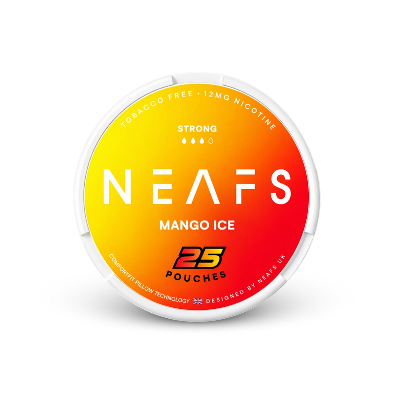 NEAFS Mango Ice Strong – nikotinzacskók doboza