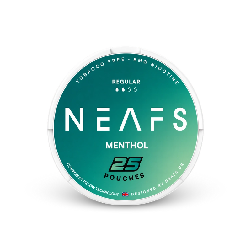 NEAFS Menthol Regular – nikotin tasak doboza