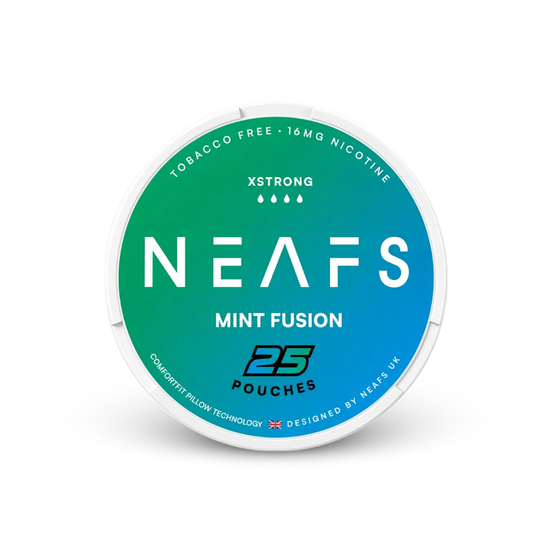 NEAFS Mint Fusion Extra Strong – nikotin zacskók doboza