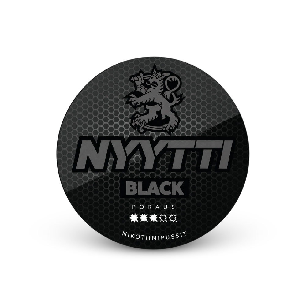 Nyytti Black – nikotin tasak doboza