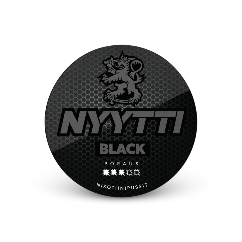 Nyytti Black – nikotin tasak doboza