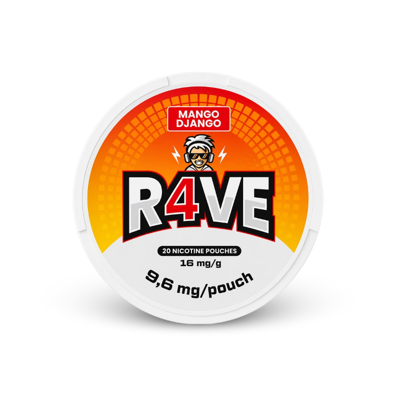 RAVE Mango Django 16MG – nikotintasak doboza