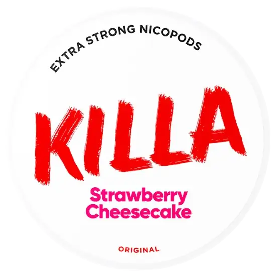 KILLA Strawberry Cheesecake – nikotin tasak doboza