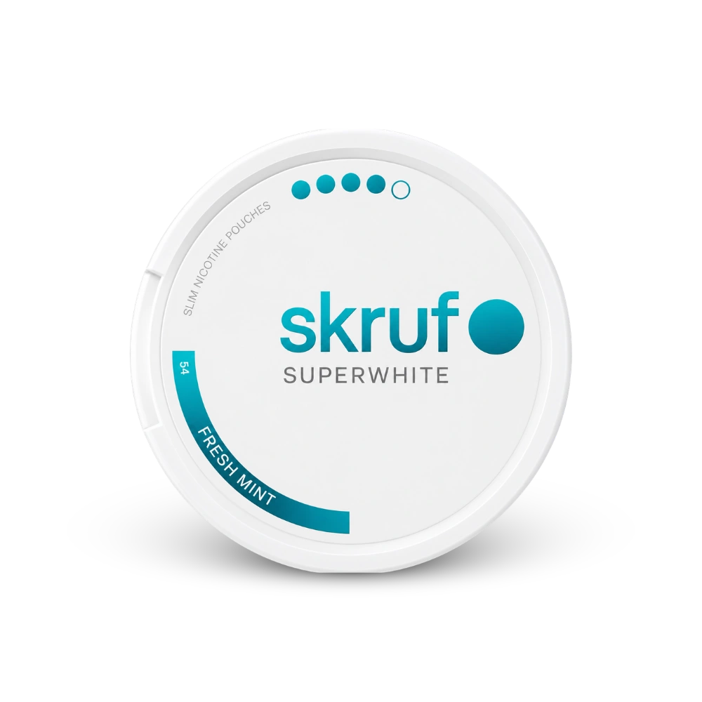 SKRUF Fresh Mint S4 – nikotin zacskók doboza