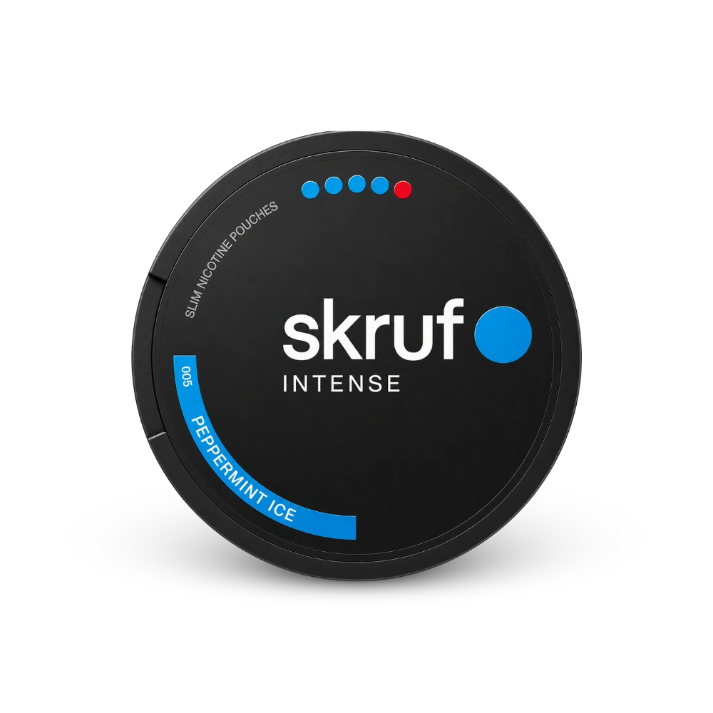 SKRUF Intense Peppermint Ice S4 – nikotinpárnák doboza