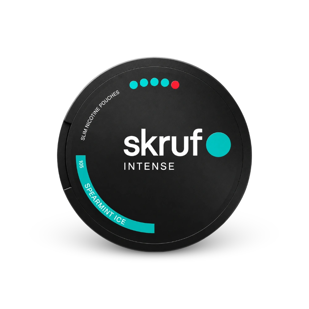 SKRUF Intense Spearmint Ice S4 – nikotinpárnák doboza