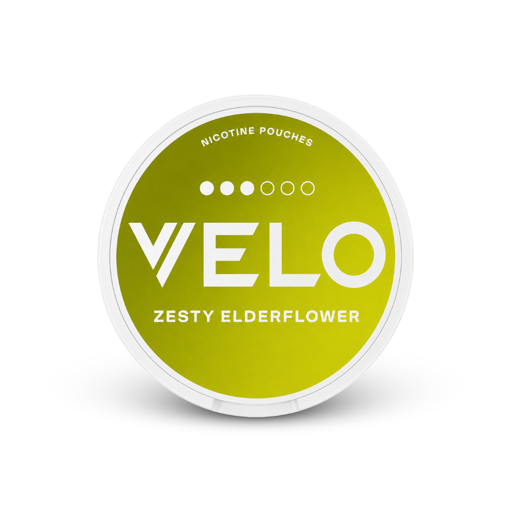 VELO Zesty Elderflower – nikotinpárna doboza