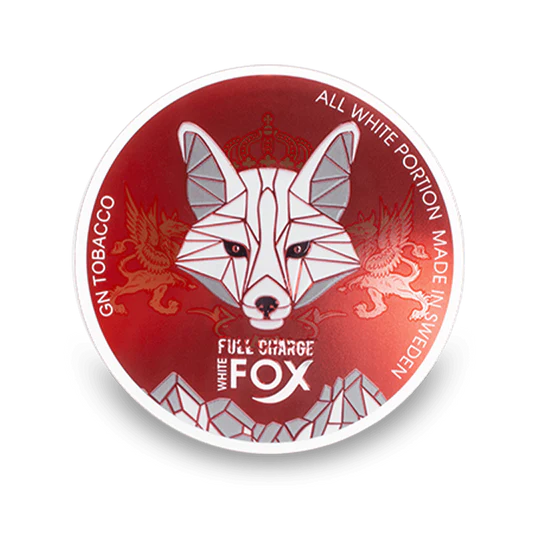 White Fox Full Charge Nikotin Tasak Adag Roka Designnal, Mentolízus, Erős Erősség, All White Format