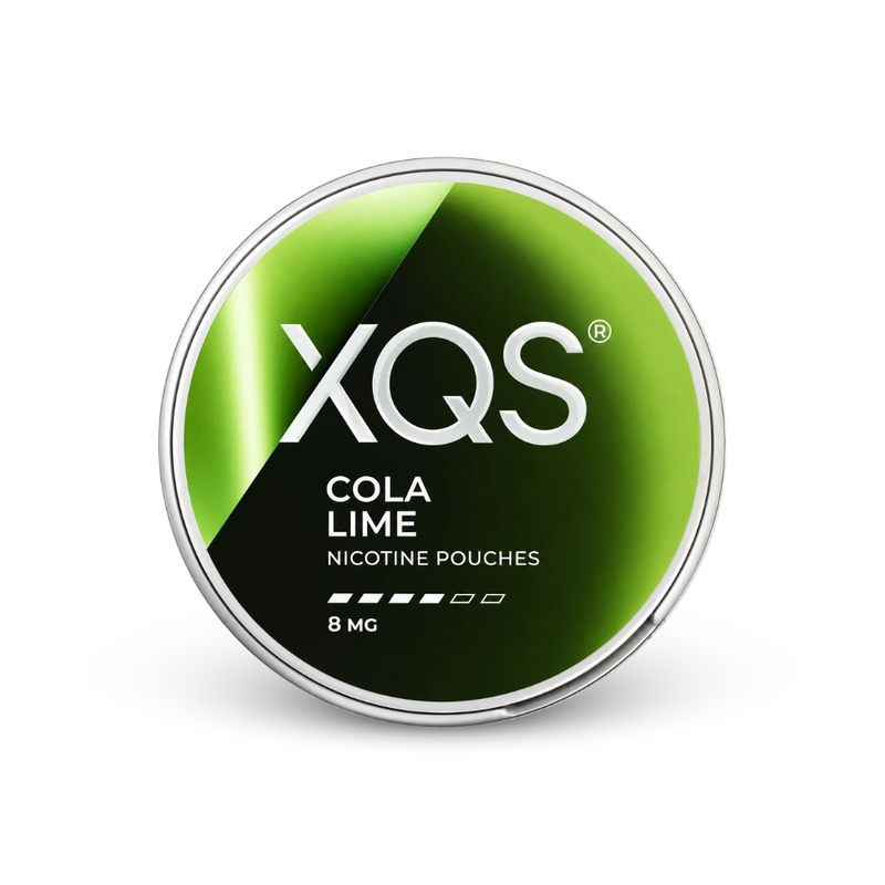 XQS Cola Lime 8mg – nikotinpamutok doboza
