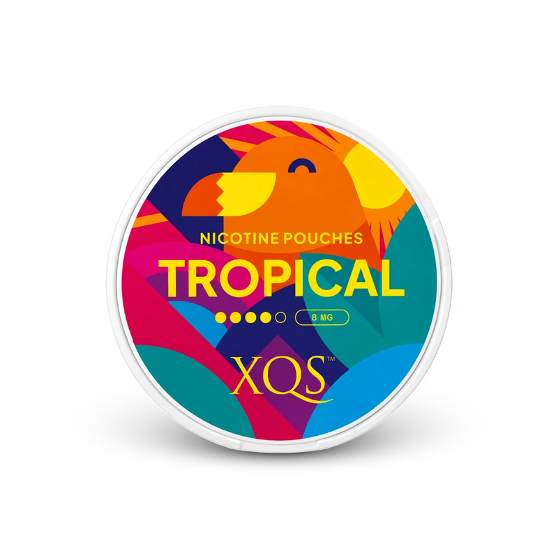 XQS Tropical Strong – nikotinpárnák doboza