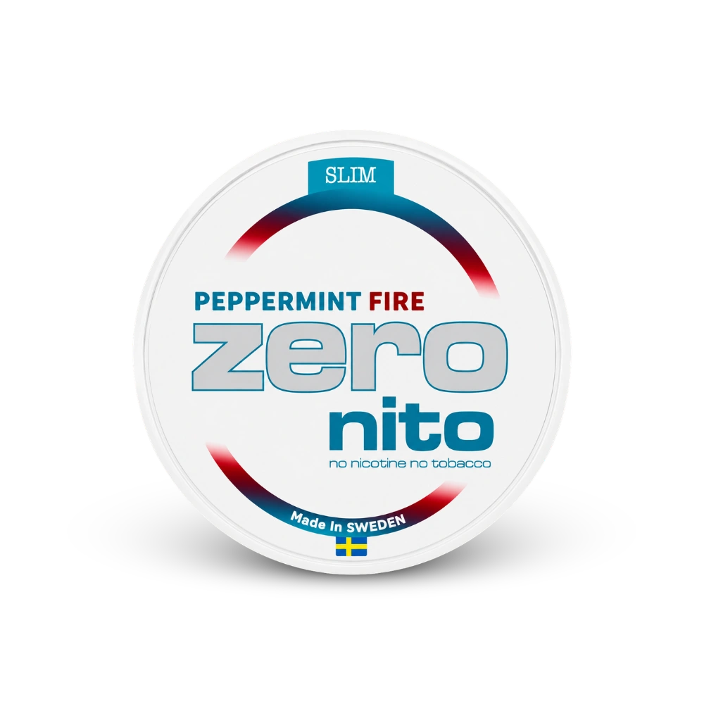 ZERONITO Peppermint Fire Slim – nikotin tasak doboza