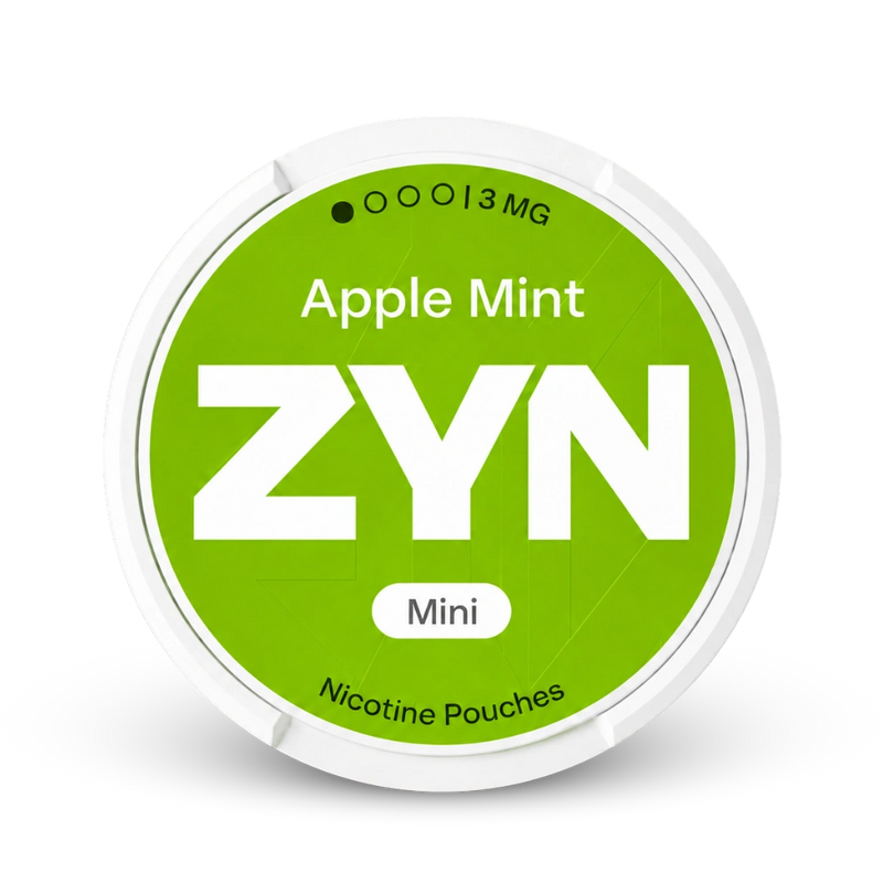 ZYN Apple Mint Mini 3mg – nikotin zacskók doboza