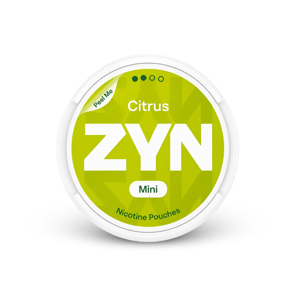 ZYN Citrus Mini S2 – nikotinpárnák doboza