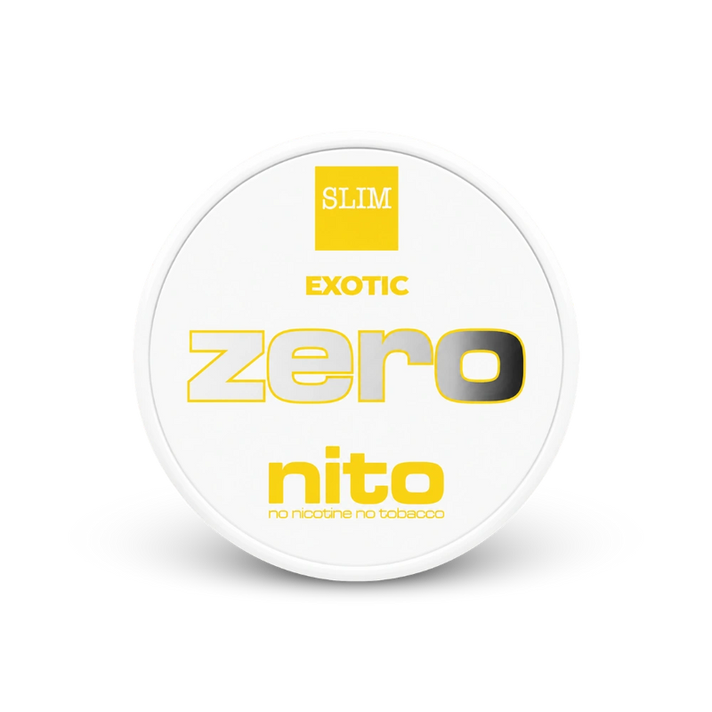 Zeronito Exotic Slim – nikotin zacskók doboza