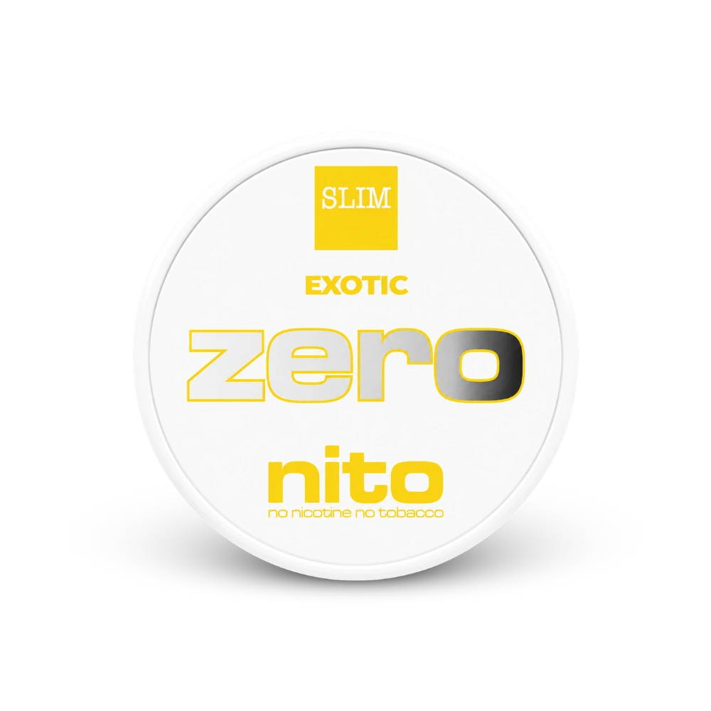Zeronito Exotic Slim – nikotin zacskók doboza