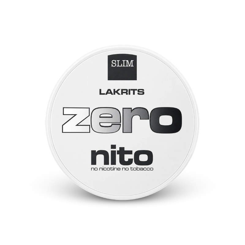 Zeronito Lakrits Slim – nikotinpárnák doboza