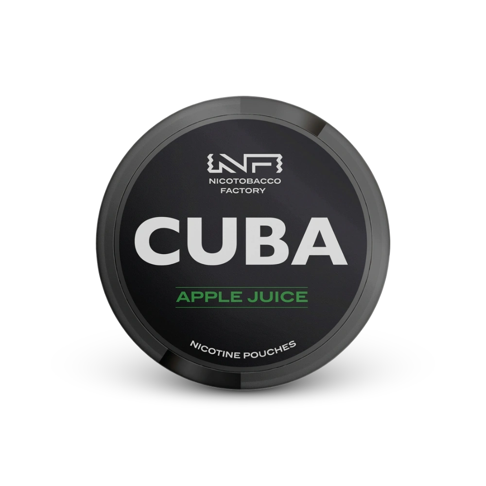 Cuba Black Apple Juice – nikotin zacskók doboza
