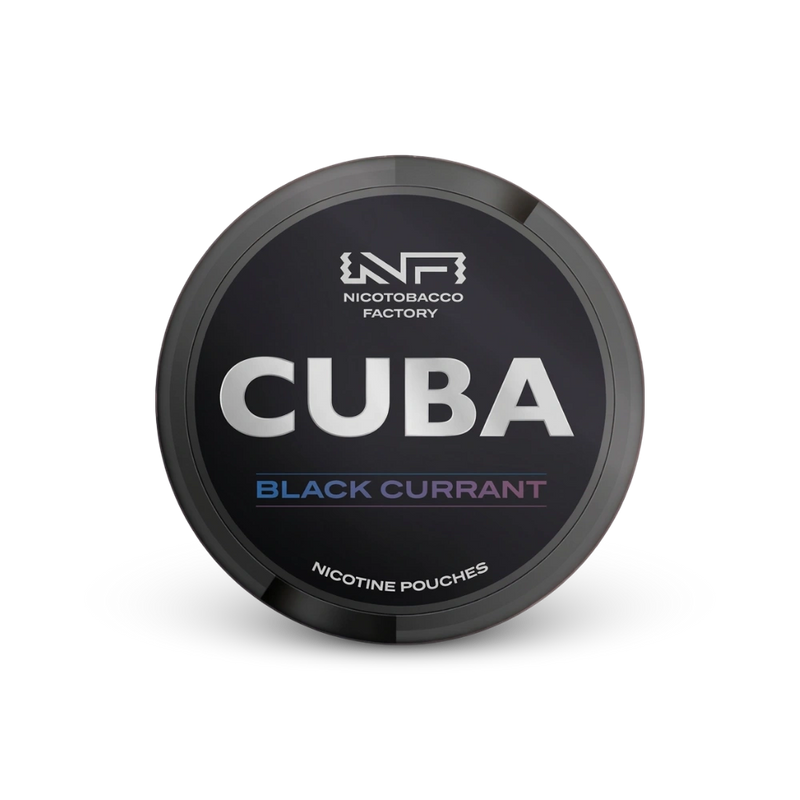 Cuba Black Black Currant – nikotinpárnák doboza
