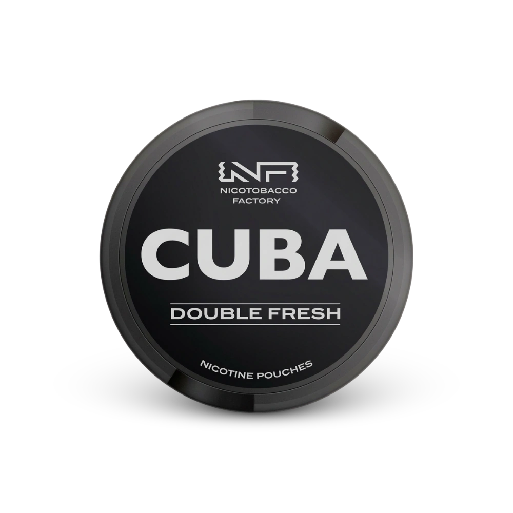 Cuba Black Double Fresh – nikotin zacskók doboza