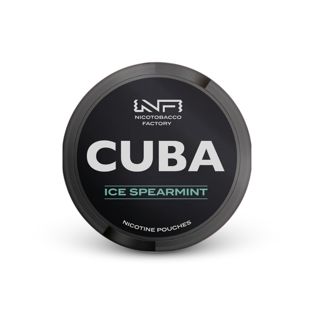 Cuba Black Ice Spearmint – nikotin tasakok doboza
